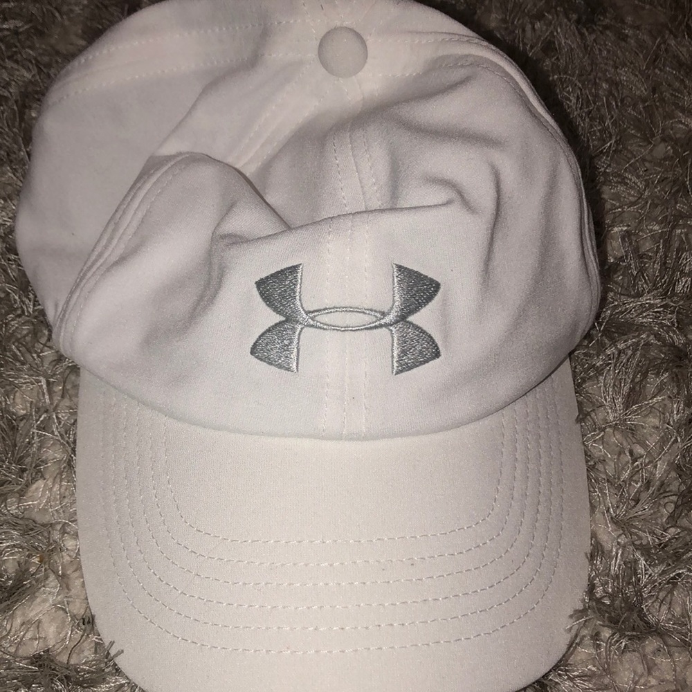 White Under Armour Hat